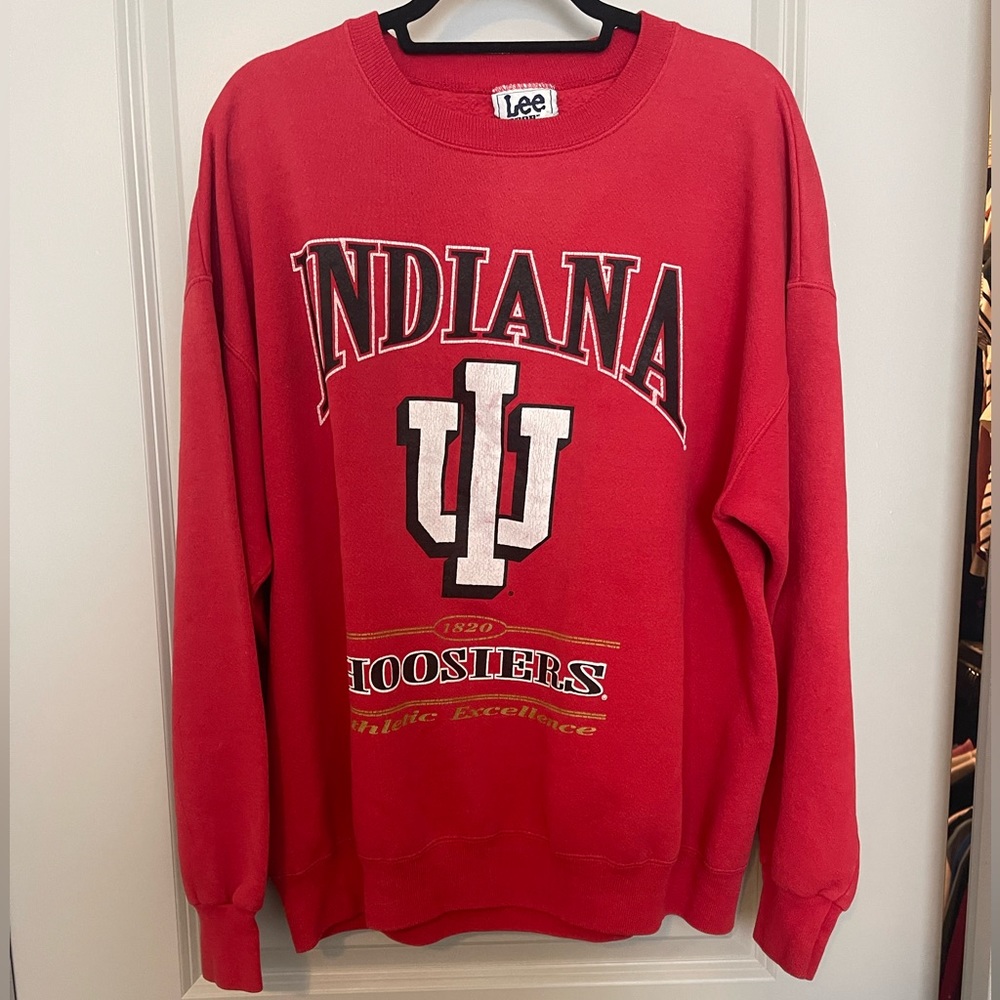 Lee Indiana University crew neck